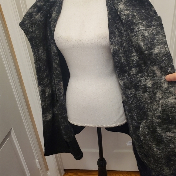 Paraphrase Wool Blend Cardigan Coat size Medium - Picture 7 of 11